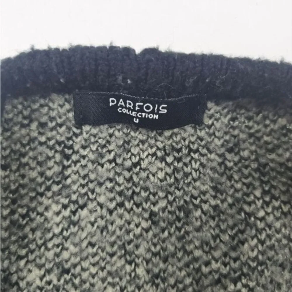Parfois Women's European‎ Knit Ethnic Pattern Poncho Cardigan One Size Fits All